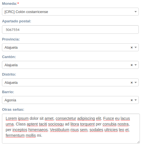 Crear proveedor seccion derecha