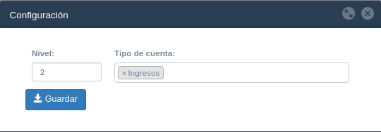 Grupo cuentas reporte resultados